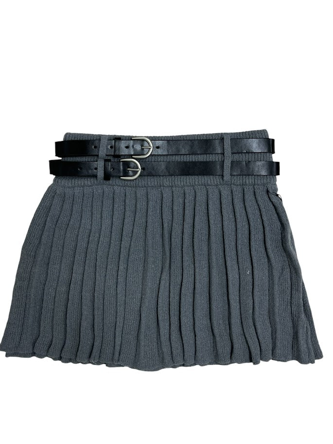 FALDA TEJIDA 0601 GRIS