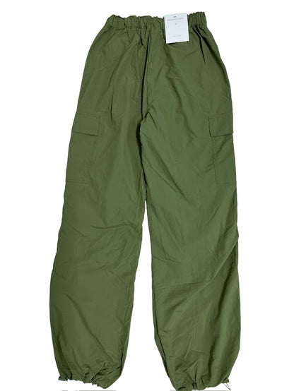 PANTALON PARACHUTE VERDE 6866