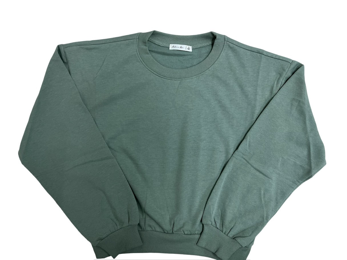 SUDADERA VERDE 3736